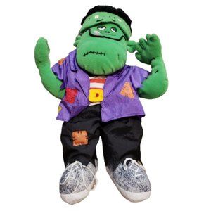 Gibson Frankenstien's Monster Plush Toy 1997 Halloween Vintage 14"x7" Pre-owned